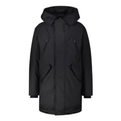 Lang Hættetrøje Parka Jakke