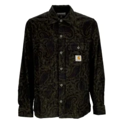 Langærmet skjorte med paisleyprint