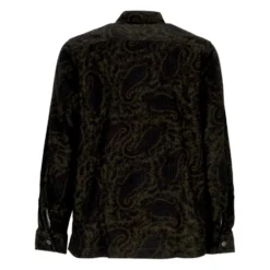 Langærmet skjorte med paisleyprint