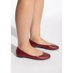 Læder Ballerinaer