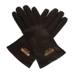 Læderhandsker med logo