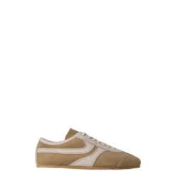 Læderkantede Suede Sneakers