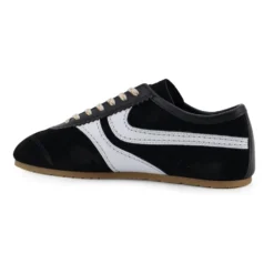 Læderkantede Suede Sneakers