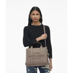 Læder Medium Tote Taske