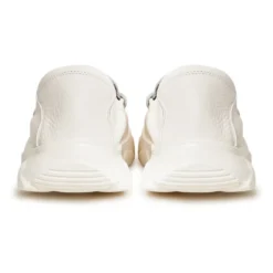Læder Platform Moccasiner Alisa - Hvid