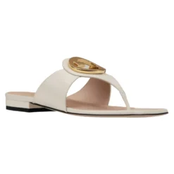 Læder Slip-On Tåremssandaler