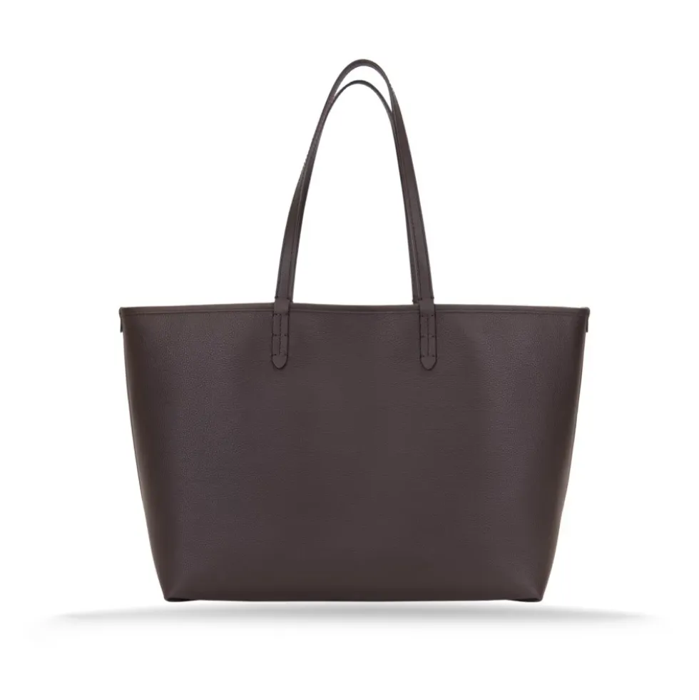 Læder Tote
