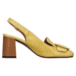 Leather Slingback Pump