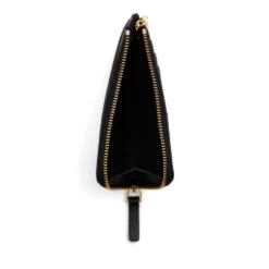 Leather Top Zip Multi Wallet