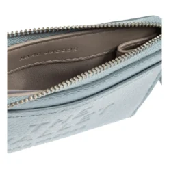 Leather Top Zip Multi Wallet