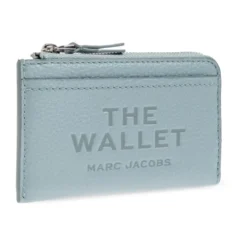Leather Top Zip Multi Wallet