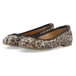 Leopard Print Ballerina Sko