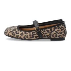 Leopard Print Mary Jane Ballerinaer