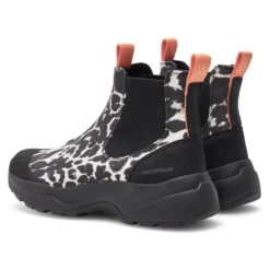 Leopard Vandtæt Slip-On Støvle til Kvinder
