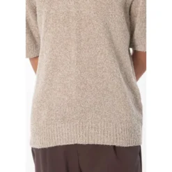 Let Strikket Poloshirt