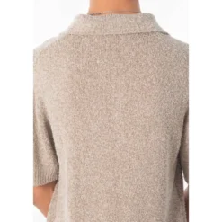 Let Strikket Poloshirt