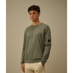 Light Fleece Crewneck Sweatshirt