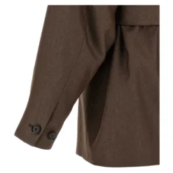 Linen Blend Blazer med sjalskrave