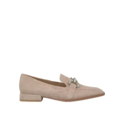 Loafer med rhinestone spænder