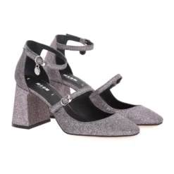 Logo-charm 90mm Glitter Pump
