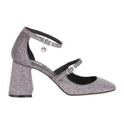 Logo-charm 90mm Glitter Pump