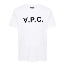 Logo Hvid Bomulds T-shirt