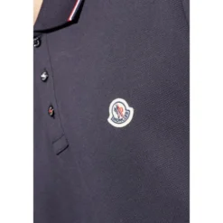 Logo Patch Cotton Polo Shirt
