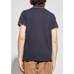 Logo Patch Cotton Polo Shirt