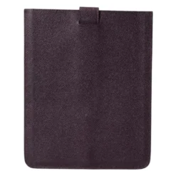 Logo Plaque Læder Tablet Sleeve Etui