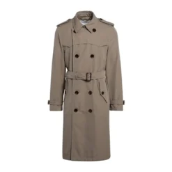 Long Silk Cotton Foxfield Trenchcoat