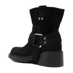 Low Block Heel Boots