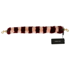 Luksus Bordeaux Pink Pels Skulderrem