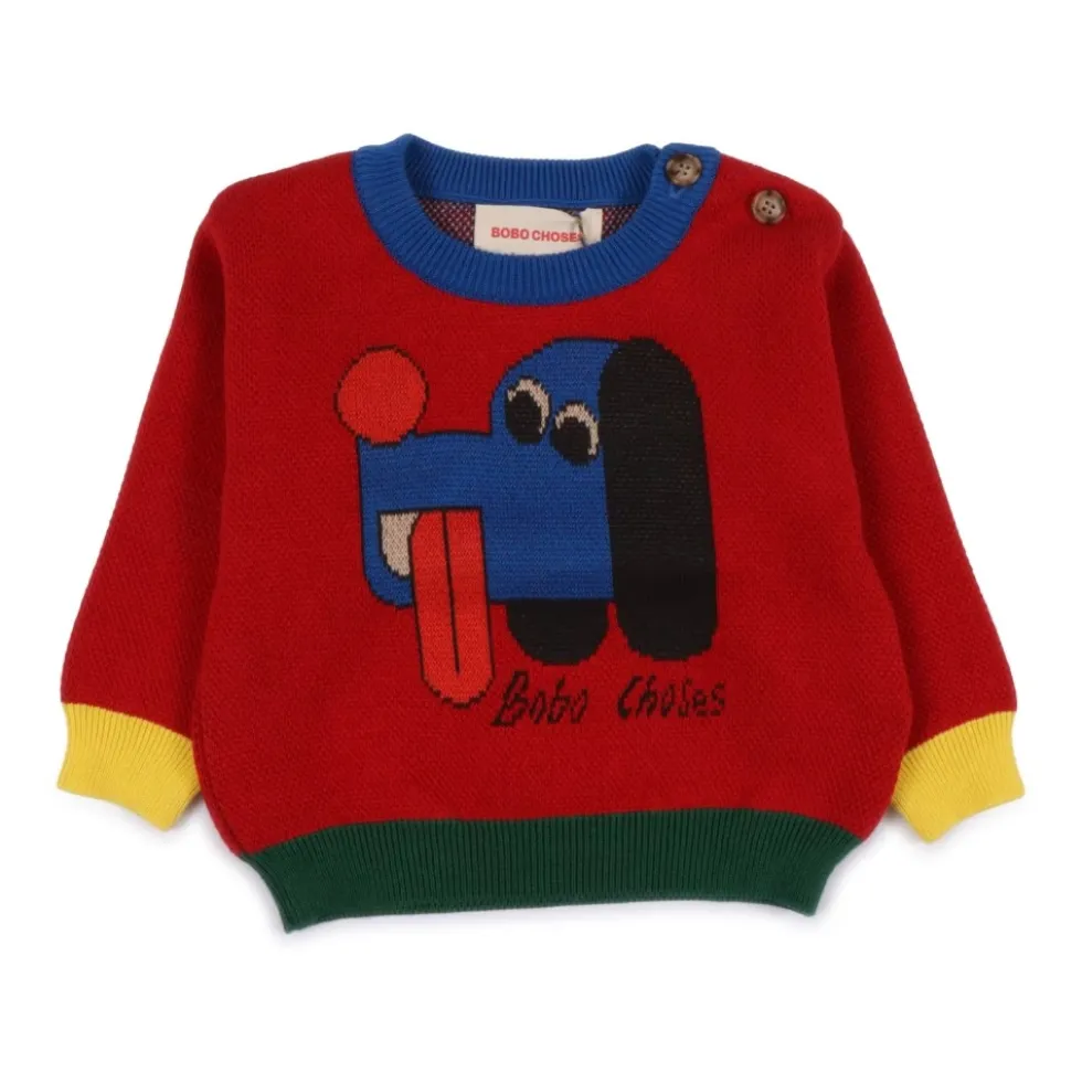 Maglia Doggy Mate jacquard