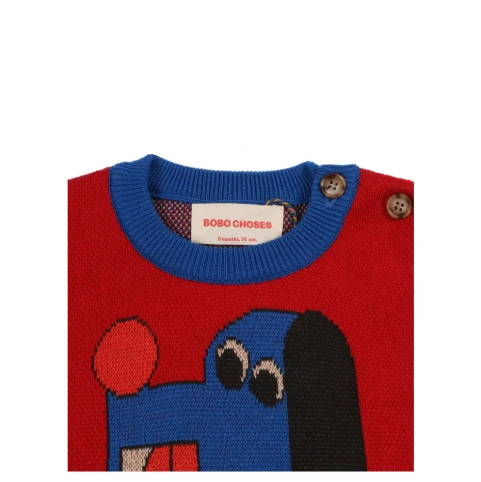 Maglia Doggy Mate jacquard