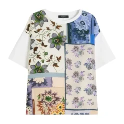 Maglia Over con Pannello Stampato