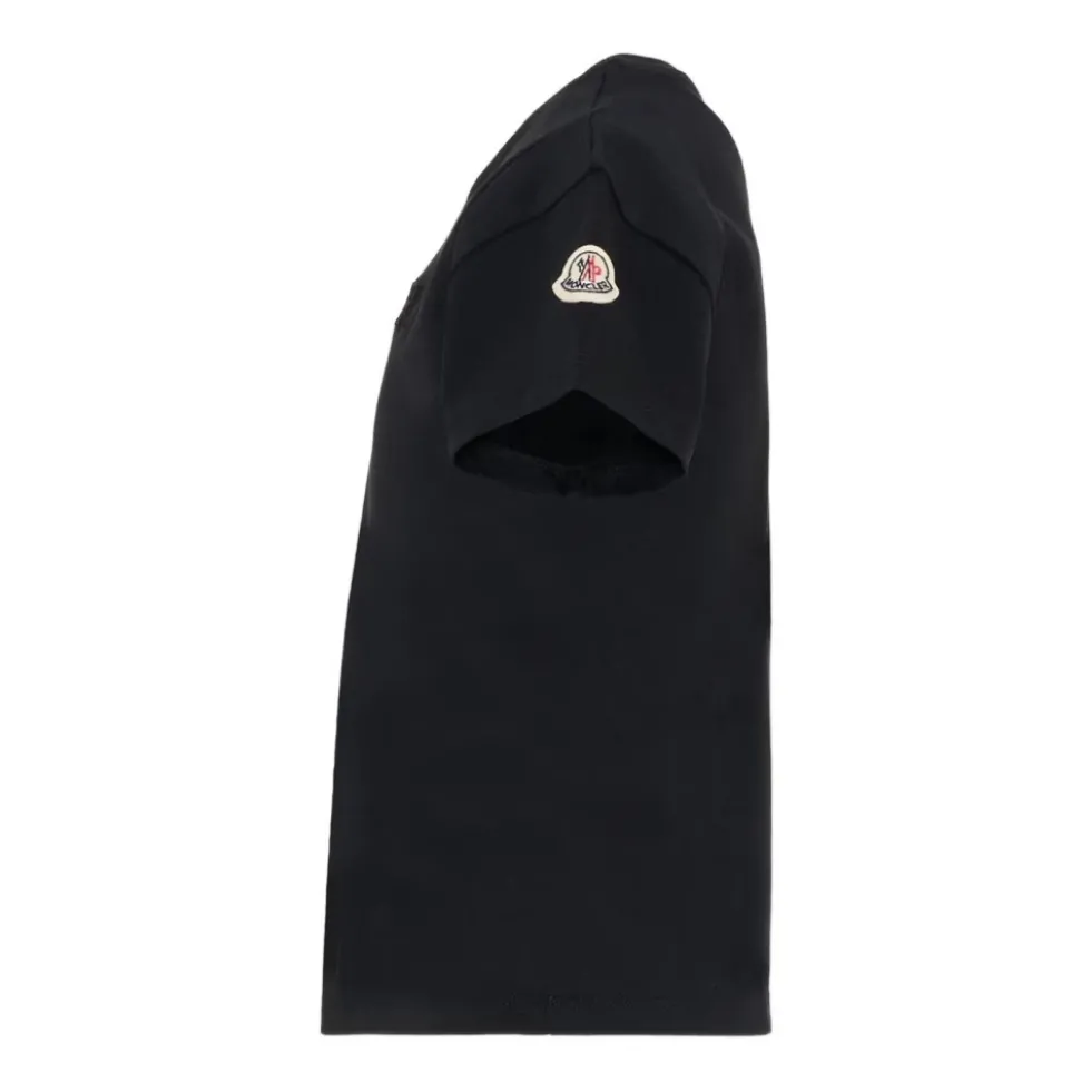 Maglietta con logo girocollo