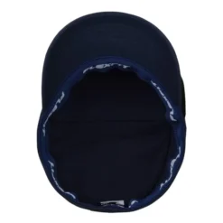 Marineblå Bomuld Army Cap med Skjult Lomme