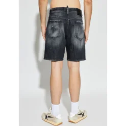Marine Denim Shorts