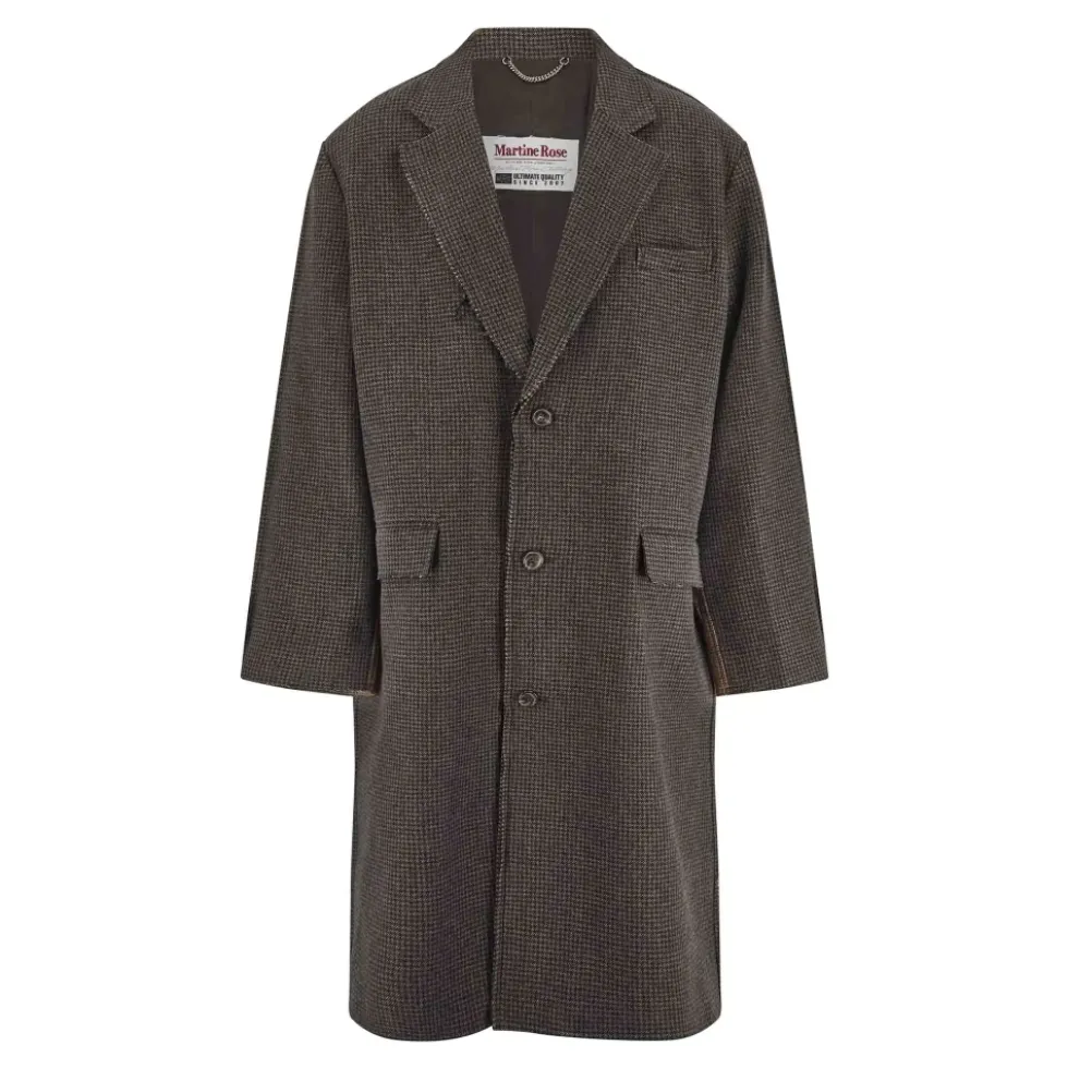 MARTINE ROSE Coats Brown