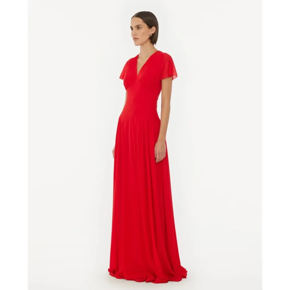 Maxi V-Neck Kjole