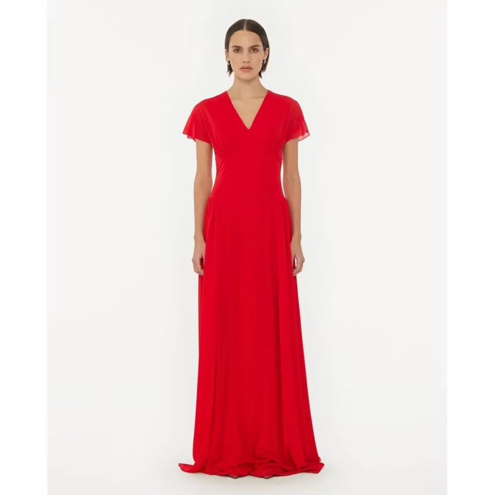 Maxi V-Neck Kjole