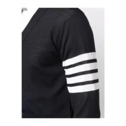 Merinould 4-Bar Klassisk V-hals Cardigan