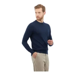 Merino Uld Crew-Neck Sweater