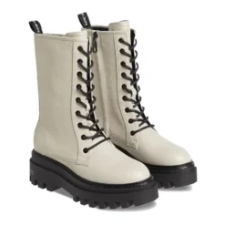 Mid Laceup Platform Støvler
