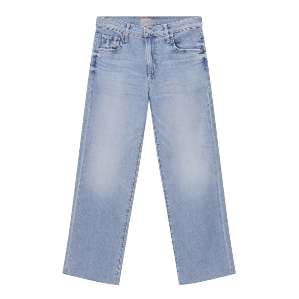 Mid Rise Rambler Zip Ankle Fray
