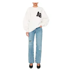 Miles Oversized Sweatshirt Letterman