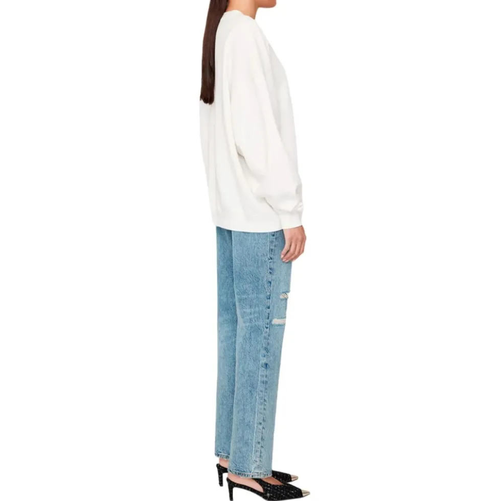 Miles Oversized Sweatshirt Letterman