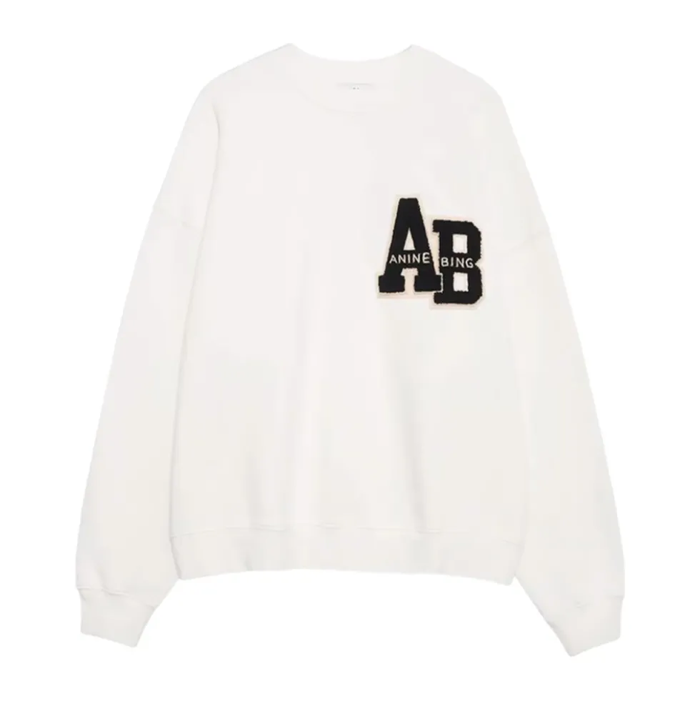 Miles Oversized Sweatshirt Letterman