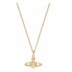 Mini Bas Relief Orb Necklace