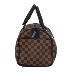 Mini Fransk Maskine Duffle Taske Brun/Sort